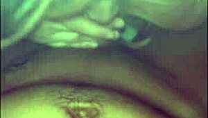 Brunette half-cousin licks balls, sucks cock, and gets cum on pussy.