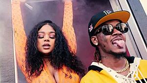 she's sucking daddy's cock like a popsicle in nasty gangbang