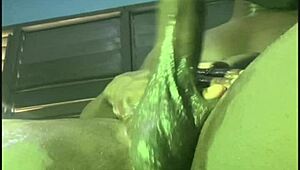 Horny BBC guy sneaks into nightclub bathroom for intense action