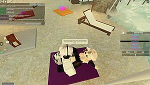 V Robloxu hluboce v prdeli a jezdí na cum