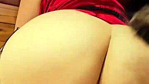 Miss Raquel in Little Red Riding Hood Cosplay Gets Spat On and Fucked Cowgirl