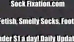 I love licking these socked feet