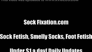 I love licking these socked feet