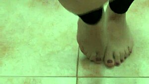 Professional Dancers Highlight Their Feet In Intricate Moves On Stage
