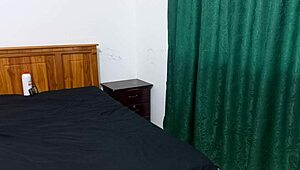 mature woman explores anal with fox tail toy, feels strange but delicious