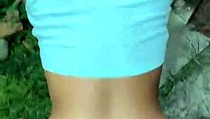 Neighbor waits with hard cock at door