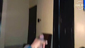 Hot Teen Moaning Loud in Hotel