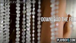 Stunning Teen Beauty Deanna Greene Strips Down to Reveal Amazing Big Natural Tits and Ass in Clothes-Ripping Tease