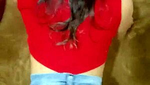 My best friend came over for some intense sex in her underwear.