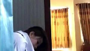 ha yen fucks vip customer in bathroom