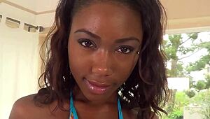 Blonde BBW Sparkle Craves Big Black Cock in Hardcore Cumshot