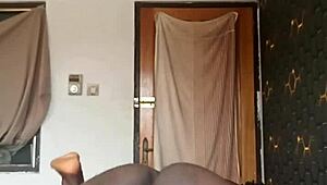 My little black slut loves her juicy pussy punished