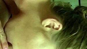 Her tattooed mouth perfectly matches my hairless cock for blowjob