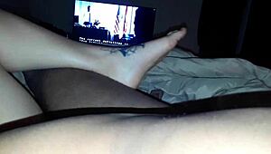 Her wet pussy with that big black cock