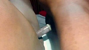 Ebony Mirabel Rides Big Black Cock Hardcore