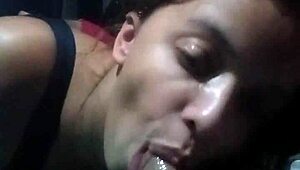 Uber Driver Cock Sucking In Car