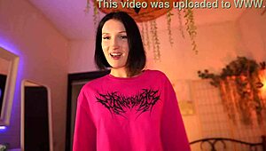 step-daughter asked her step-dad for help to heal her throat with a cock 😏