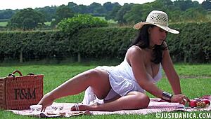 Donna Ambrose's Picnic Turns into a Wank?