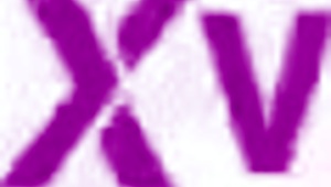 Hot tattooed girl acrobatic on red couch with liz rainbow