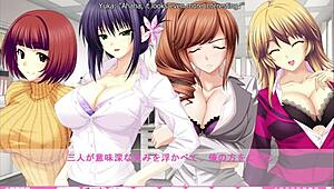 Erotica Yuuwaku - Anna Route 4 - Late Night Temptations with Blowjob Footjob