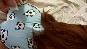 adoptive stepdaughter has threesome with stepfathers using sex toy outdoors