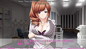 Erotica Yuuwaku - Anna Route 4 - Late Night Temptations with Blowjob Footjob