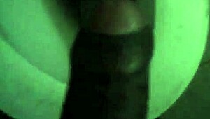 Intense blowjob on long penis with hand assistance, captured on 20161218 at 150248.