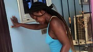 I accidentally twerked crazy on the balcony and got caught