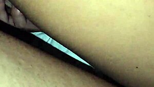 Sexy wife imagines double penetration in doggystyle homemade fucking on bed