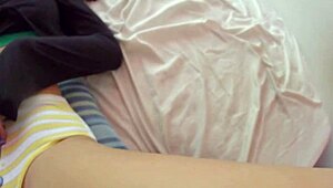 I finger and fuck my Japanese stepdaughter's beautiful pussy