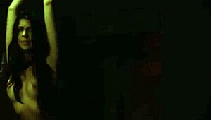 I'm watching Sydney Cole and Olivia Lua fuck feet while bound.