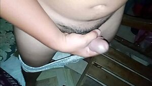 After Work Masturbating Creampie