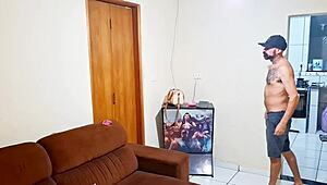 Caught Masturbating, Stepdaughter?