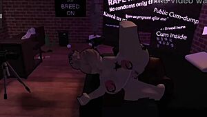 Whore in Roblox fucking big black cock?