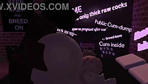Whore in Roblox fucking big black cock?