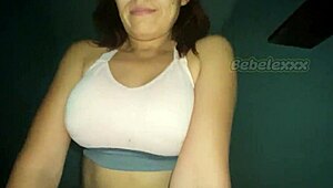 Fat pussy big tits Latina gets her huge pussy fucked in POV.