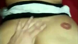 He fingers her ass while eating pussy