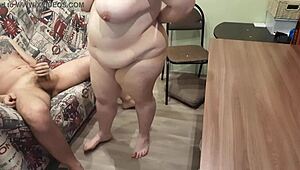 Watch This Curvy BBW Get Fucked in Every Pose