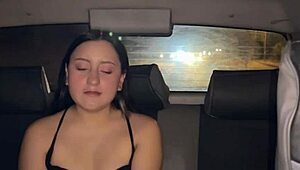 Oh man, I let my driver finish inside me raw in the car 😉