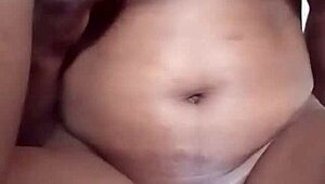 Melina rides big cock with petite body.