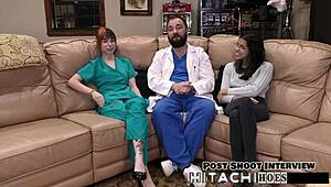 Ditria Rose gozando obrigatório com Hitachi!