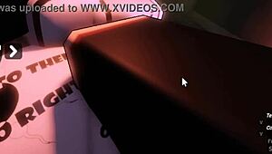 punishing the annoying girl as a roblox bot.