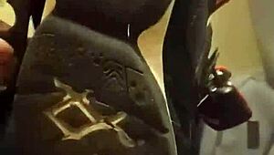 Hey, my friend is having a blast just trashing all my old sneakers