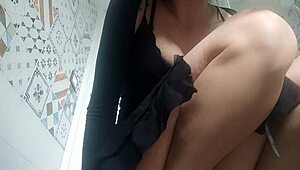 Step mom's little feet teasing you? Check this Italian housewife roleplay.