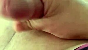 Horny mexican shemale with big cock gives intense pov massage and masturbation