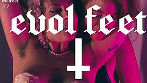 love her armpits and foot fetish with marilou and miss jesus