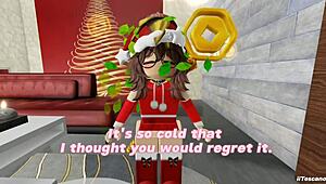 i visit my friend in winter, her big tits and ass with monster cock slut