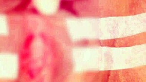 Bound clit suction orgasm