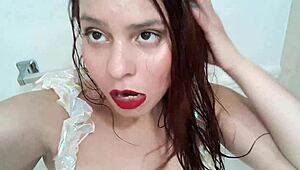 ginger paris sexy princess rubbing pussy