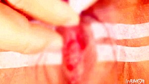 Bound clit suction orgasm